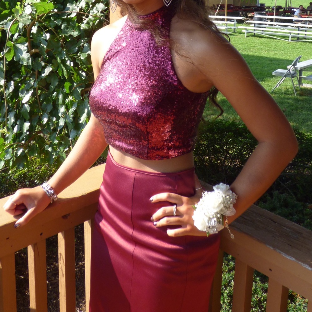 2-piece hoco/prom dress✨